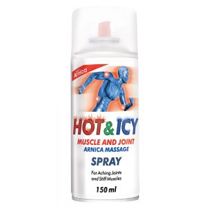 Hot & Icy – Muscle and Joint Arnica Massage Spray