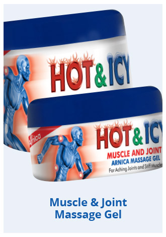 Hot & Icy Muscle and Joint Arnica Massage Gel